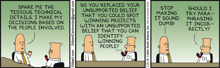 Dilbert Cartoon